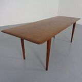 Teak Coffee Table by Peter Hvidt & Orla Mølgaard-Nielsen for Cado, 1960s