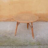 Vintage rattan coffee table