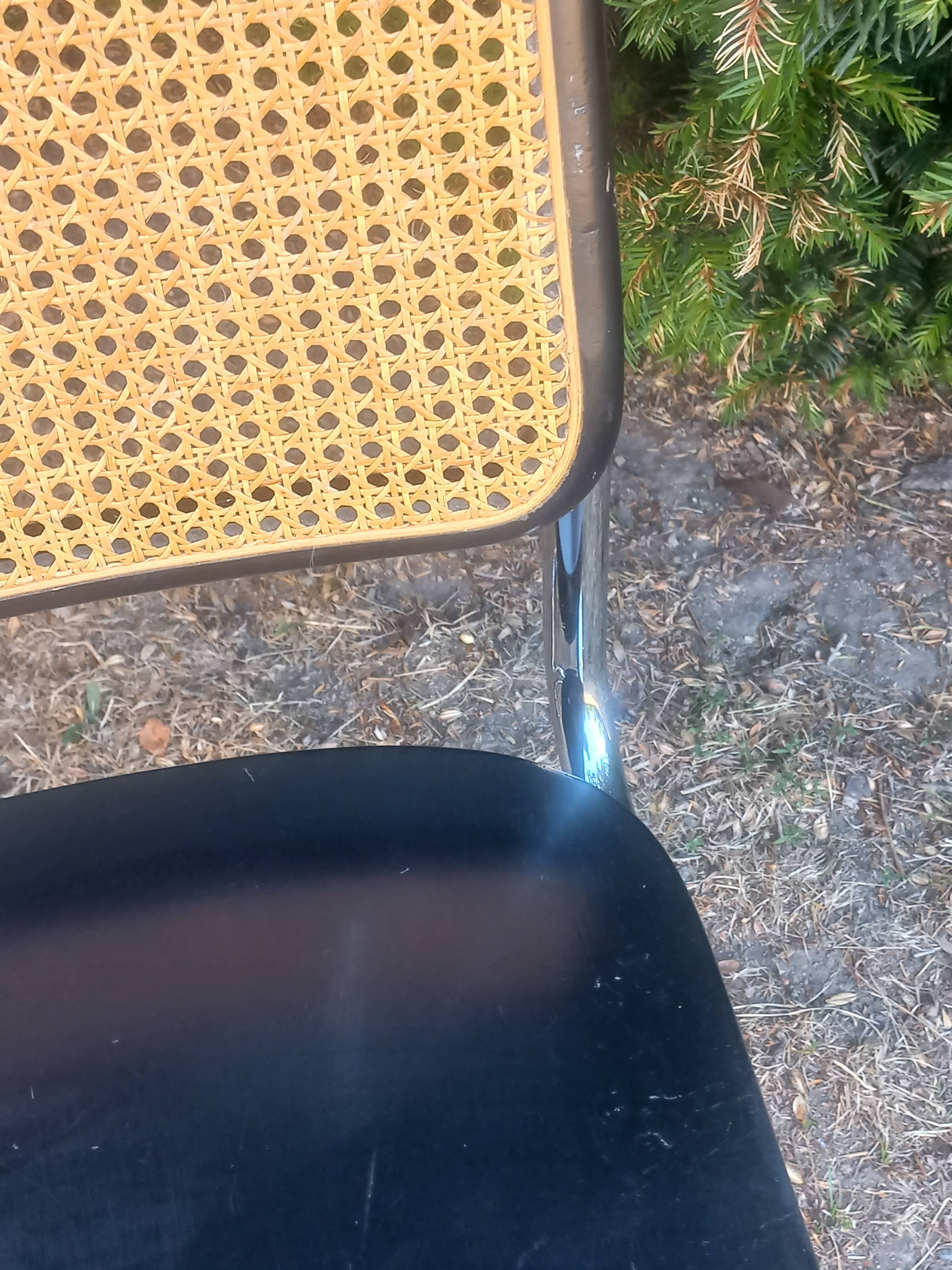 Pair of Marcel Breuer Cesca B32 chairs