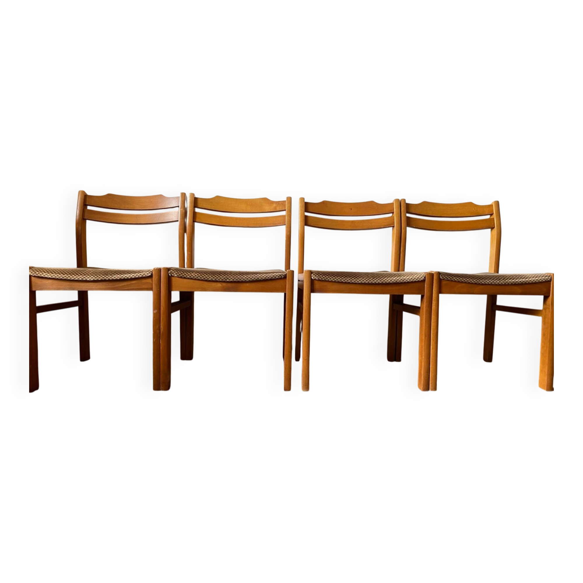 Scandinavian wooden chairs