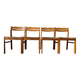 Scandinavian wooden chairs