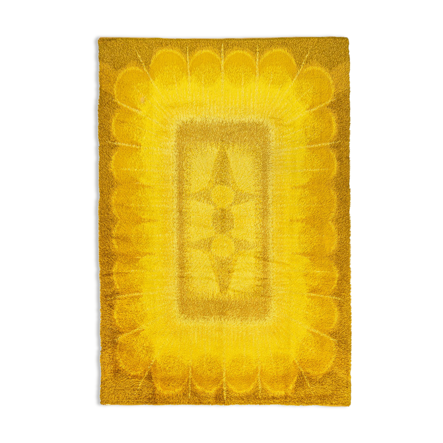 Tapis menuette des années 1970, 250 x 355