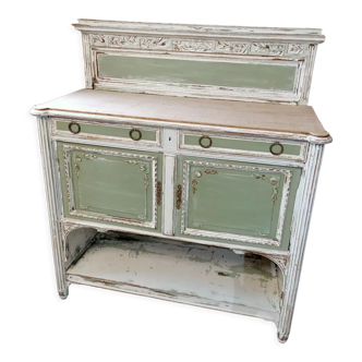 Patinated buffet service