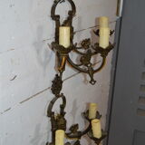 Pair of bronze empire style