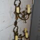 Paire d'appliques style empire en bronze