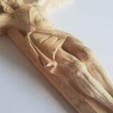 Vintage Christ plaster crucifix