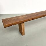 Modernist pine bench Circa 1950