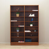 Walnut bookcase, Danish design, 1970s, production Hundevad