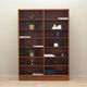 Walnut bookcase, Danish design, 1970s, production Hundevad