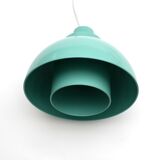 Blue Minisol pendant lamp by L. Kewo for Nordisk Solar, 1960s