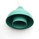 Blue Minisol pendant lamp by L. Kewo for Nordisk Solar, 1960s