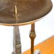 Large Paris steel candle holders