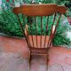 Wooden rocking chair