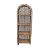 Vintage rattan  shelf