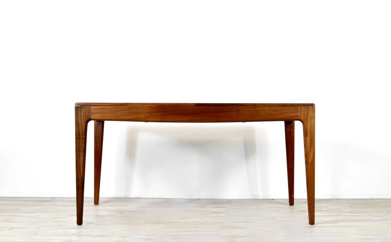 Midcentury Extending Table In Afromosia By A. Younger.