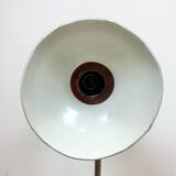 Lampe de table industrielle en col de cygne bleu, années 1960