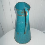 Broc enamelled blue