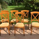 6 Louis Philippe style chairs