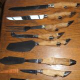 Old Carving Service Leg Roast Game Knife