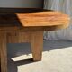 Immense solid teak table 2.10m x 1m