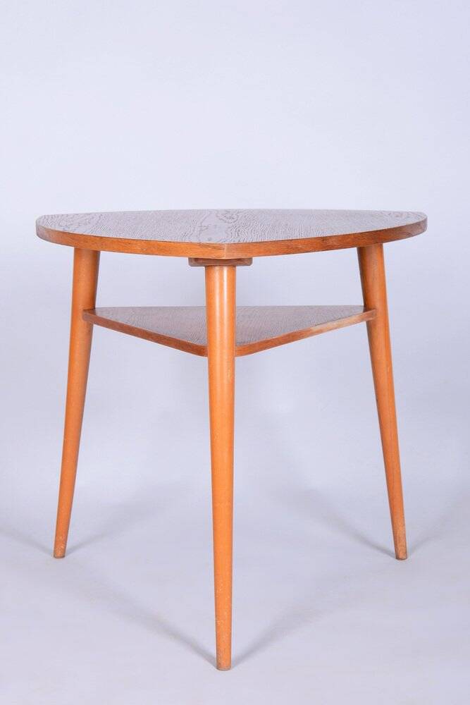Mid-Century Wooden Table by Český Nábytek-Np Jičín, Czech, 1950s