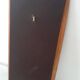 Miroir scandinave en teck 74 X 37 cm