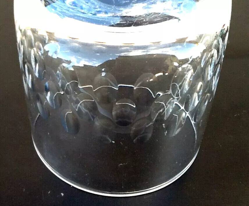 1970s Large Cristal d'Arques ice bucket, "Ovation" model
