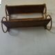 Rattan shelf