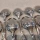 12 silver plated soup spoons by Christofle Marly, 20.6 cm