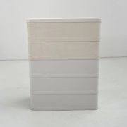 White cabinet model "4964" by Olaf Von Bohr for Kartell, 1970