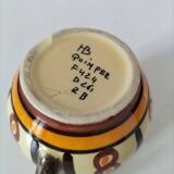 Small vintage HB Quimper pitcher