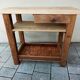 Solid wood table