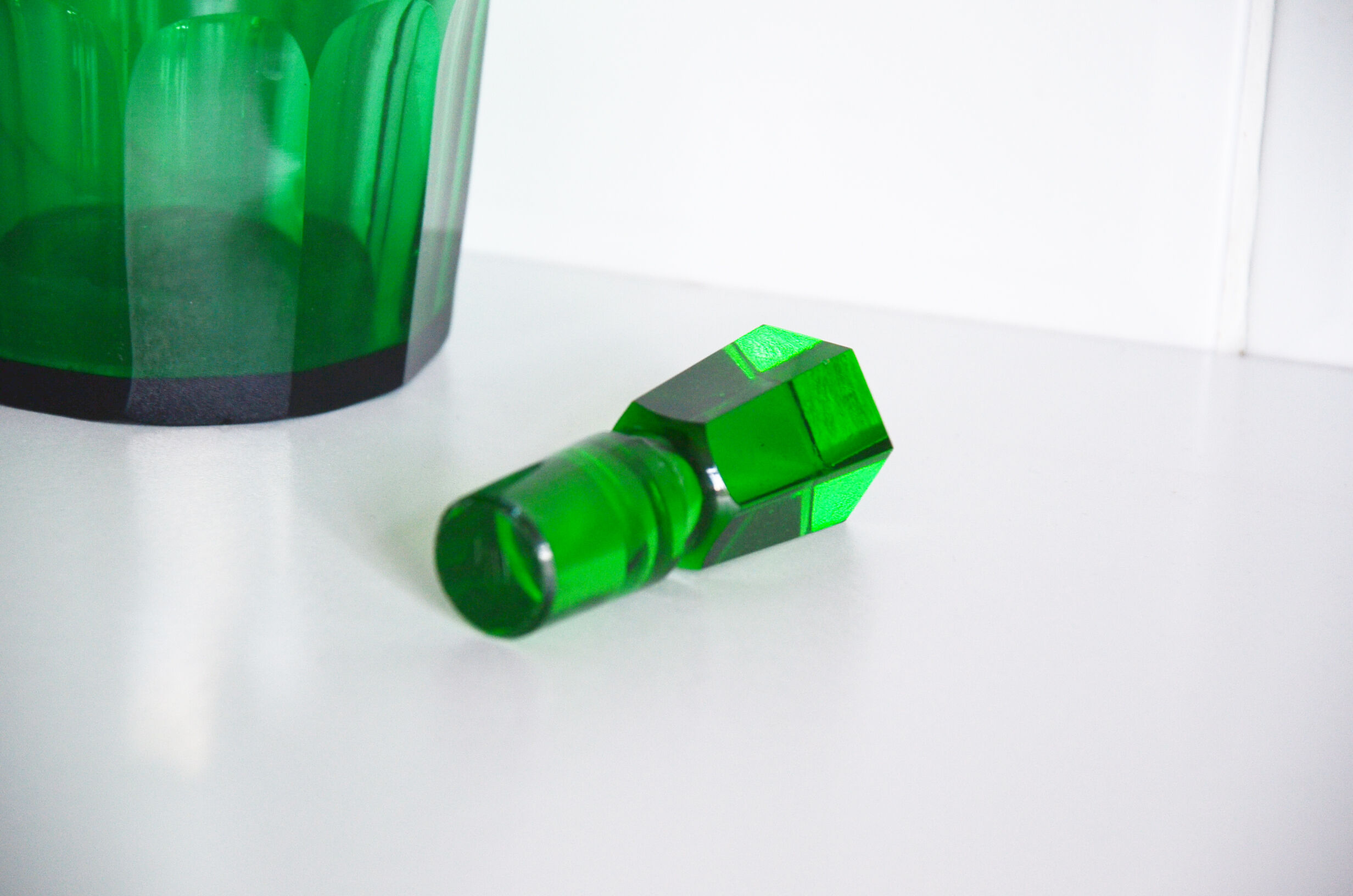 The 1950s glass bottle