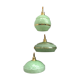 Suspension cascade three lights grlobes vintage