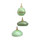 Suspension cascade three lights grlobes vintage