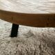 Oak Coffee table tree legs , 1970 Midcentury