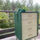 Compass foot chest of drawers