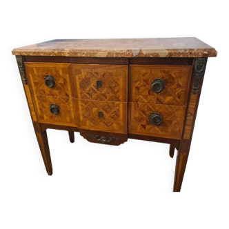 marquetry chest of drawers