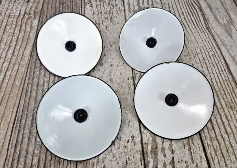 Enameled pendant lights 4