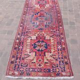 Tapis d'orient fait main de couloir persan hamadan