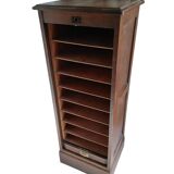 Vintage Filing Cabinet / Roll-Top Cabinet Circa 1940 – Oak Veneer