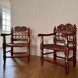 Set of two armchairs