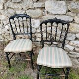 Pair of chairs napoleon lll era
