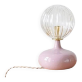 Ceramic and glass lamp