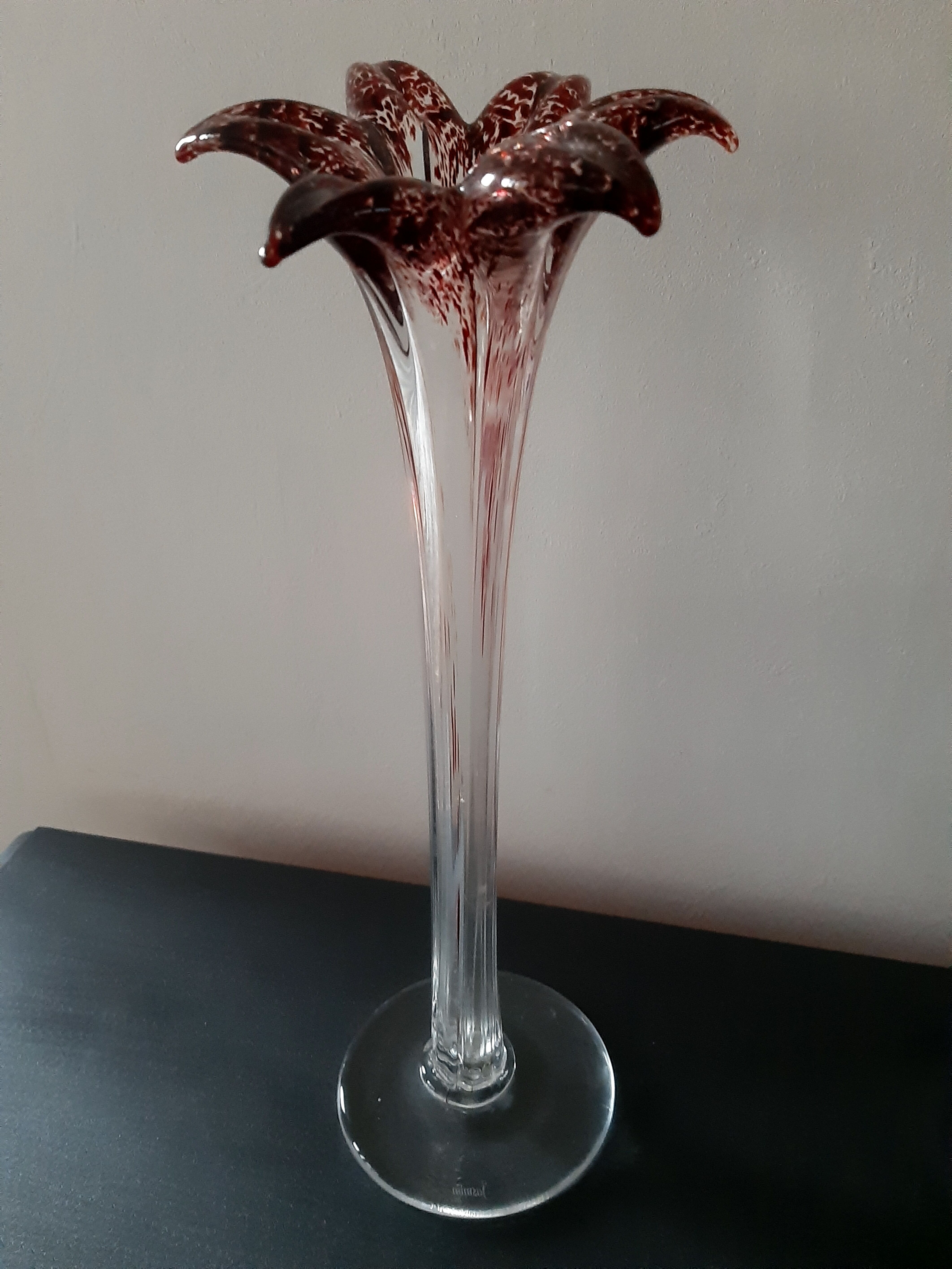 Vase /soliflore col fleur