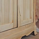 Walnut cabinet early XXth