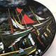 Longwy enamel plate