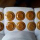 Set of 10 Sarreguemines dessert plates in slurry decorated fruit