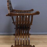 Fauteuil syrien en noyer – fin XIXe
