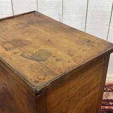 Early 19th century cherrywood bedside table